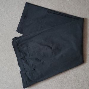 Dark gray slacks pants flat front 40 waist 32 length